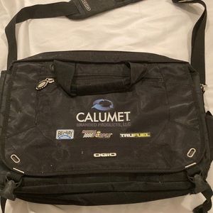 Book/computer bag with strap 11+ pockets